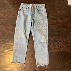 TOPSHOP Striaght blue jeans W28 L30